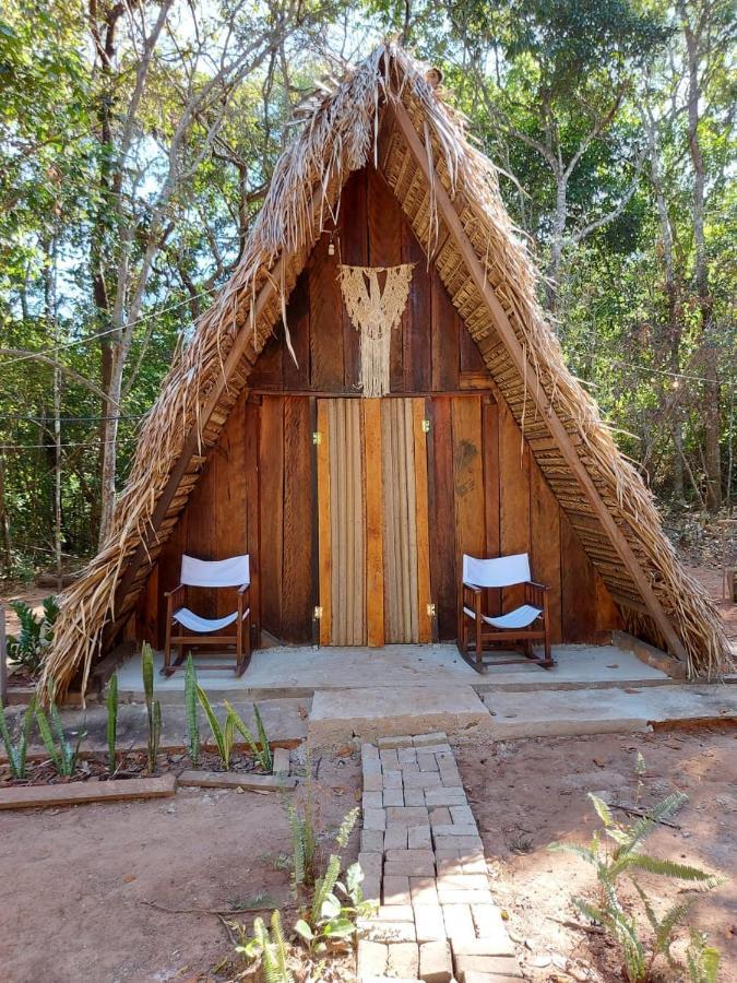 Hospedagem Aldeia Do Leao Hotell Carolina  Eksteriør bilde